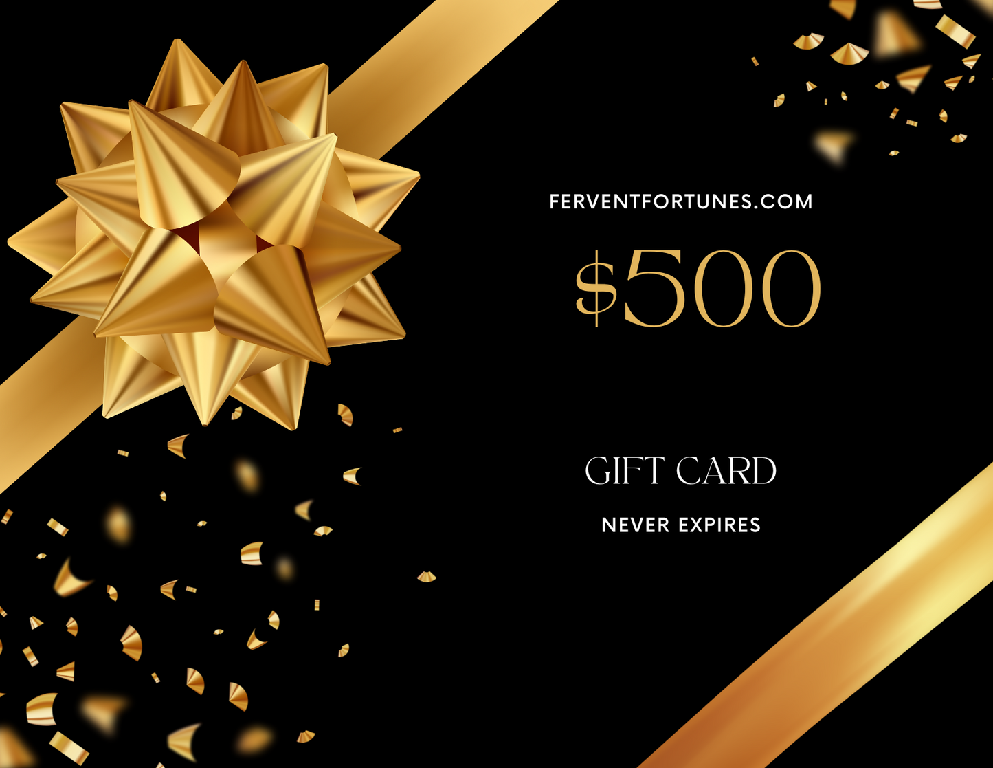 Fervent Fortunes Digital Gift Card
