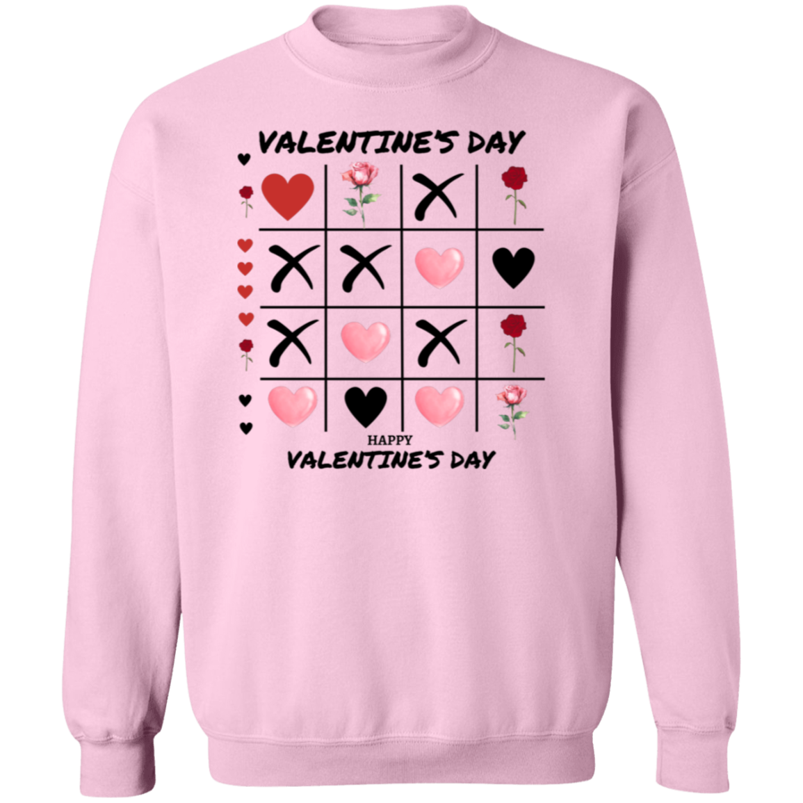 Valentine's Day Twist- Pullover Sweatshirt