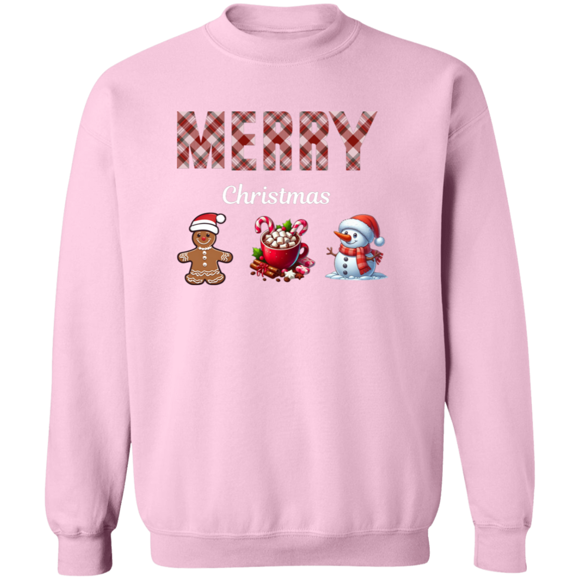 Merry Christmas Pullover Sweatshirt