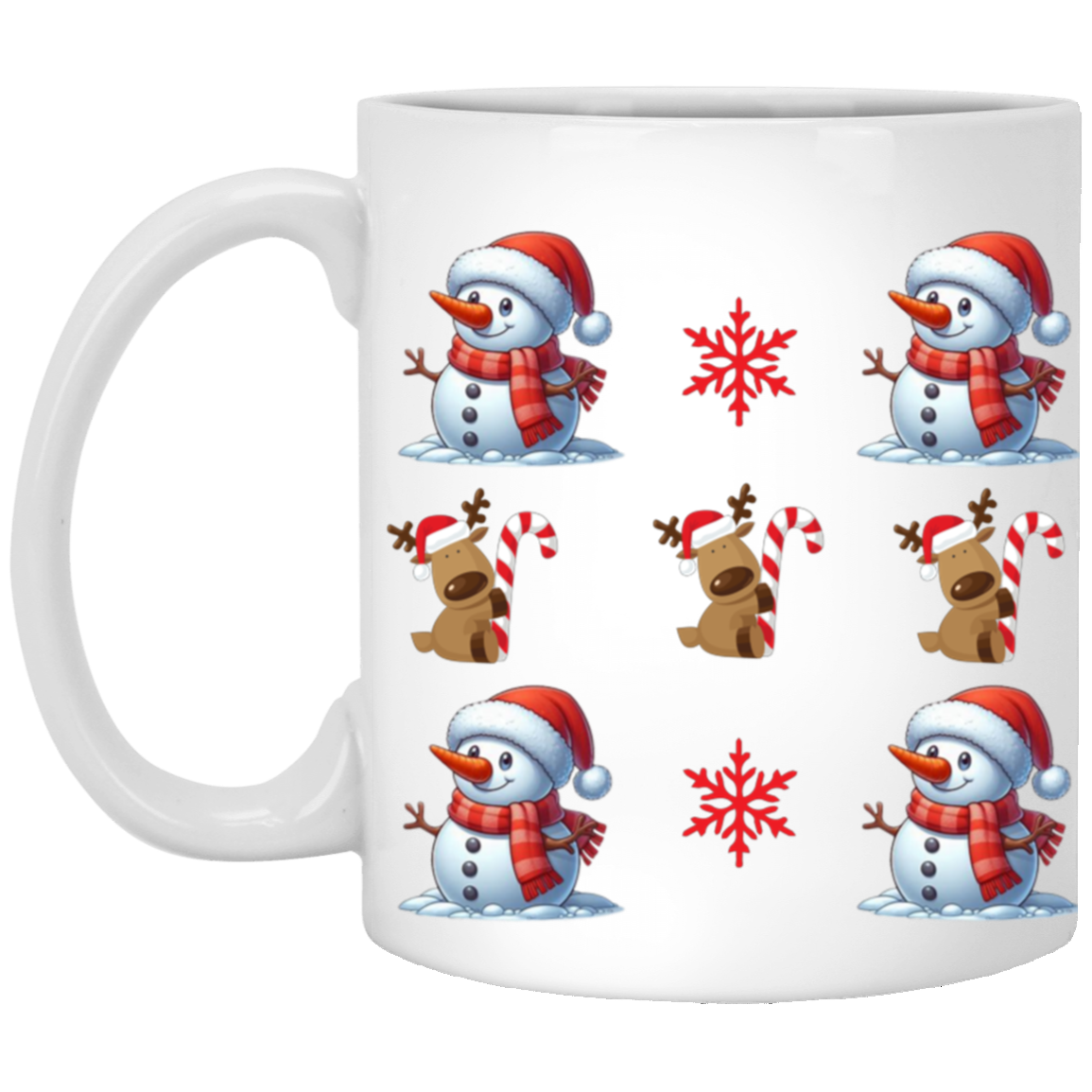 Christmas-Snowman White Mug