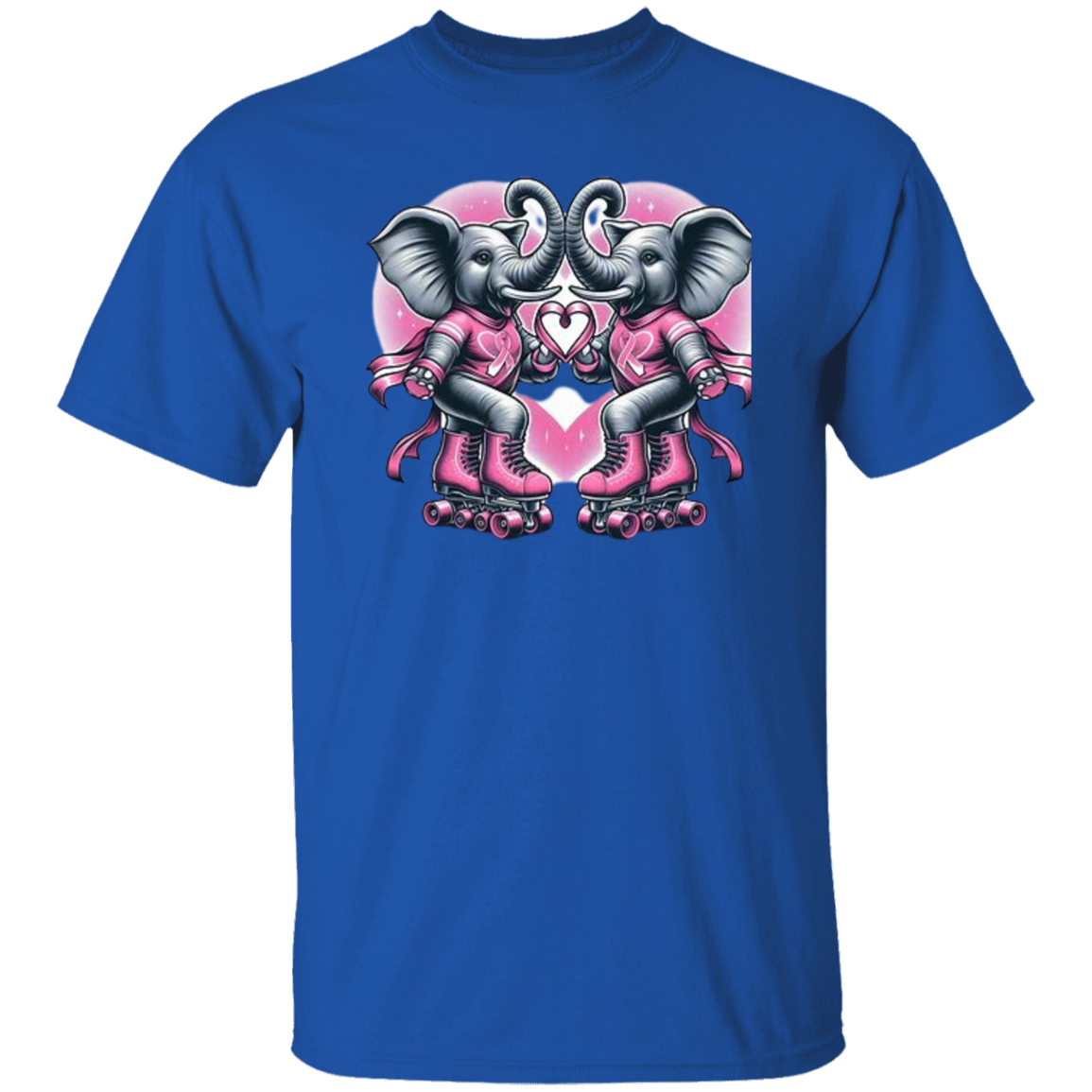 Trunks up-Breast Cancer Awareness T-Shirt