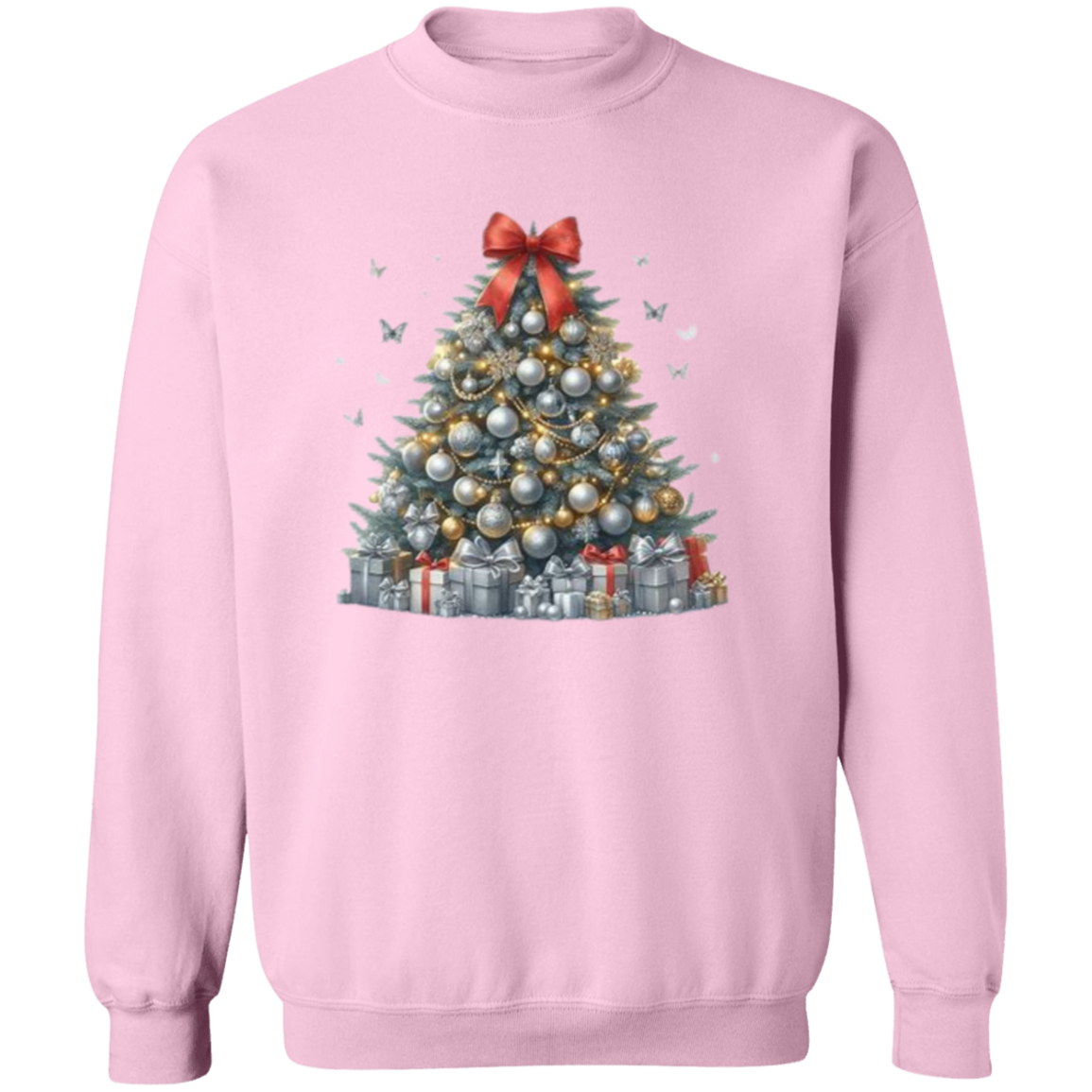 Christmas Tree Pullover Sweatshirt