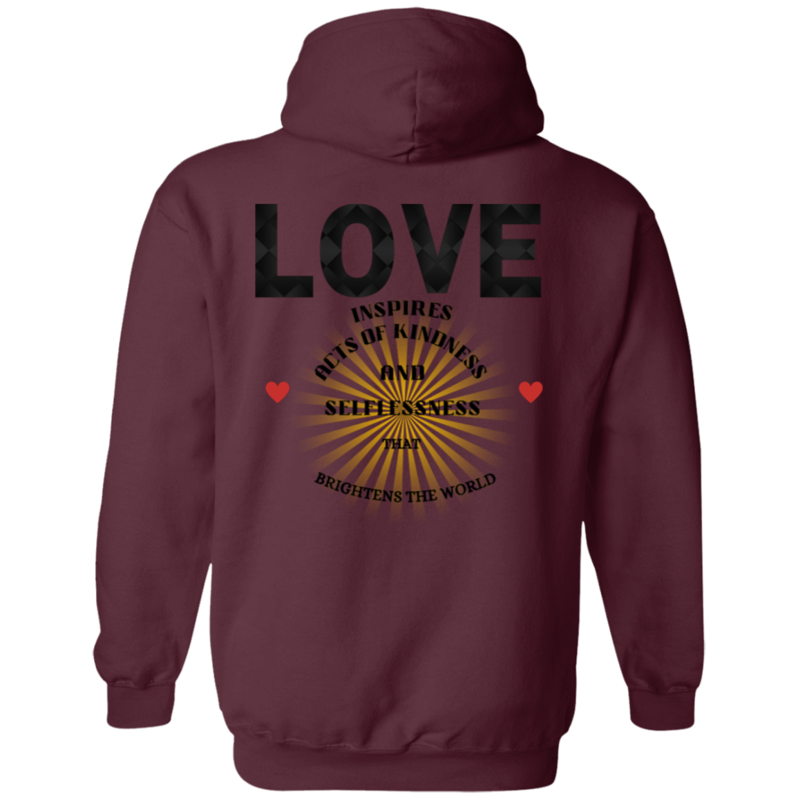 Love Inspires-Pullover Hoodie