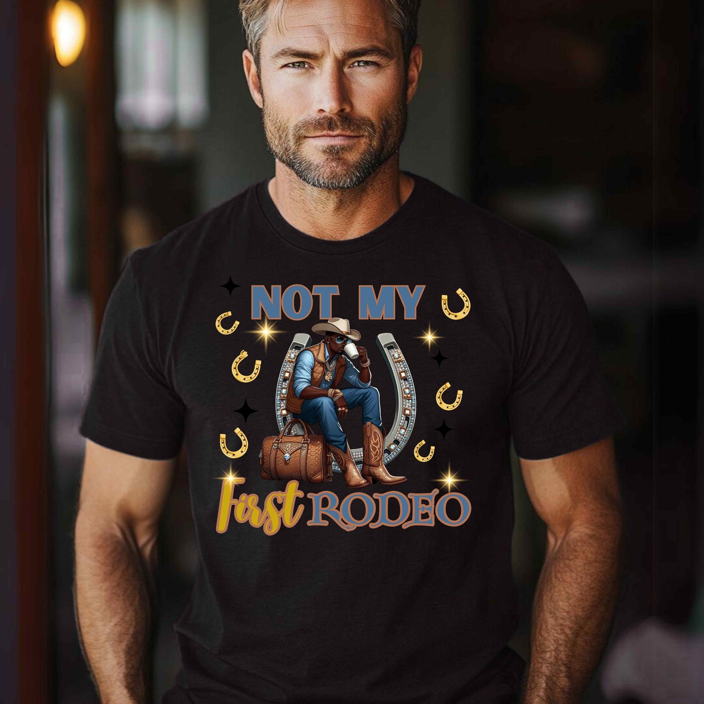 Not My Last Rodeo Graphic Humorous T-Shirt