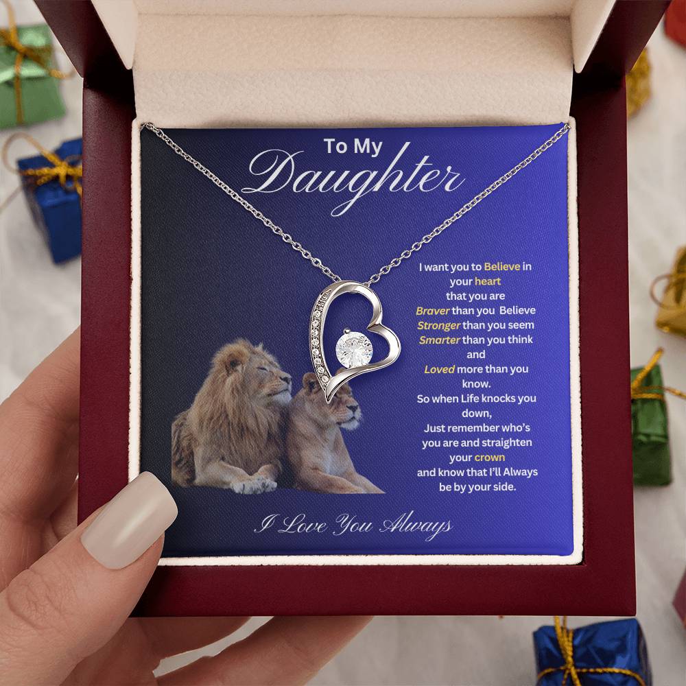Daughter Forever Love Necklace