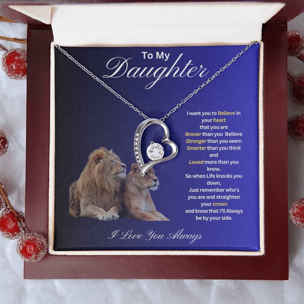 Daughter Forever Love Necklace