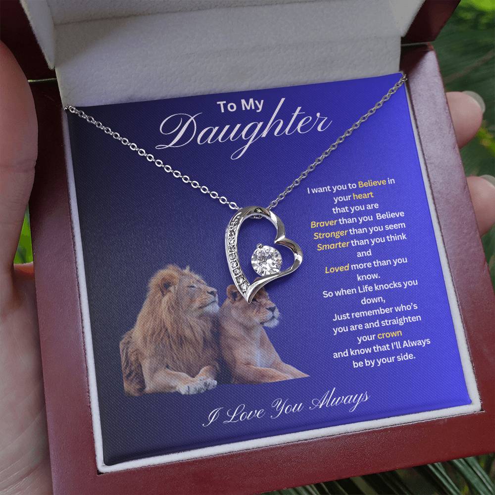 Daughter Forever Love Necklace