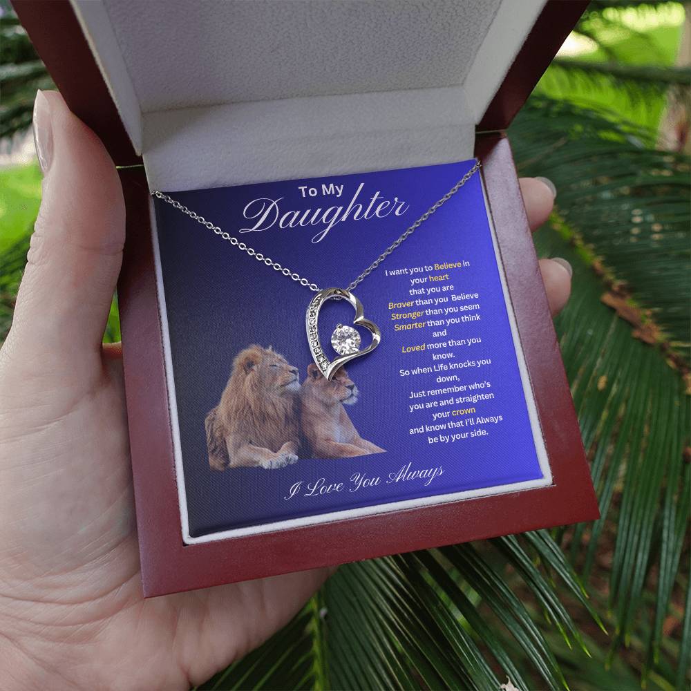 Daughter Forever Love Necklace