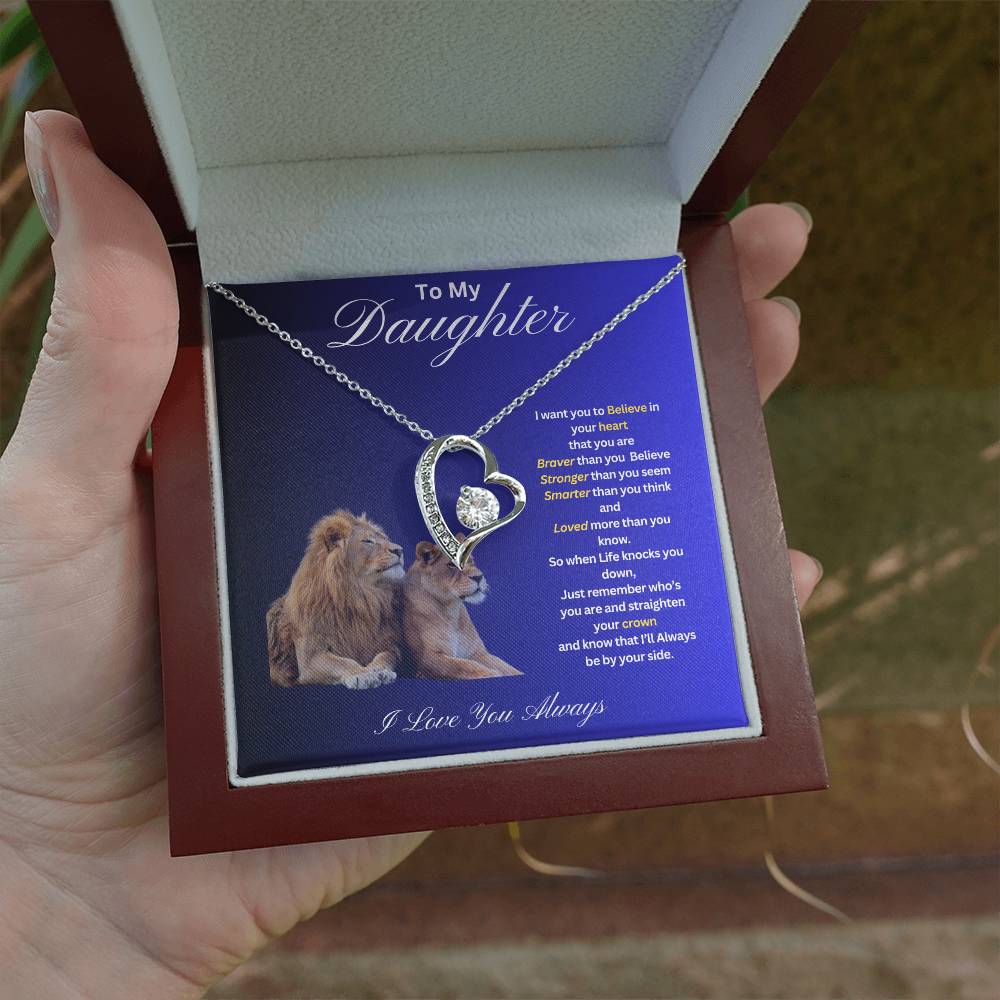 Daughter Forever Love Necklace