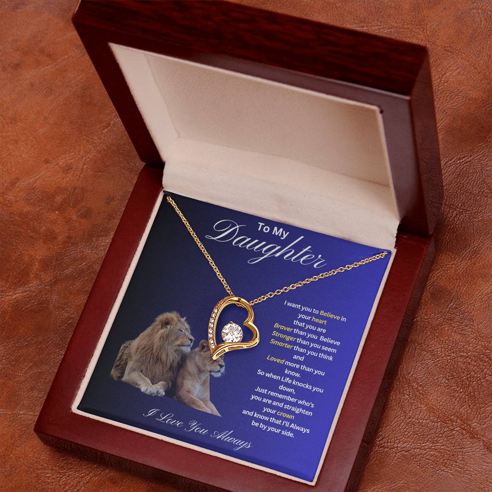 Daughter Forever Love Necklace