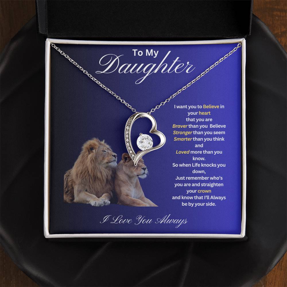 Daughter Forever Love Necklace