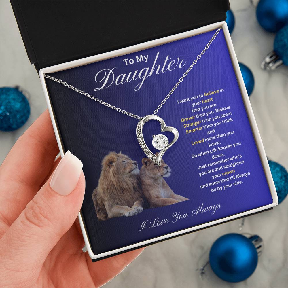 Daughter Forever Love Necklace