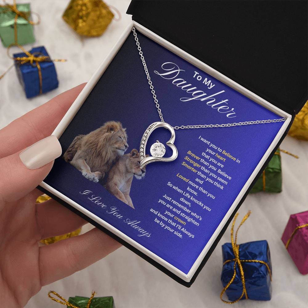 Daughter Forever Love Necklace