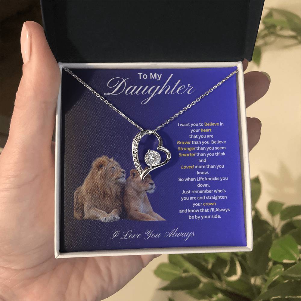 Daughter Forever Love Necklace