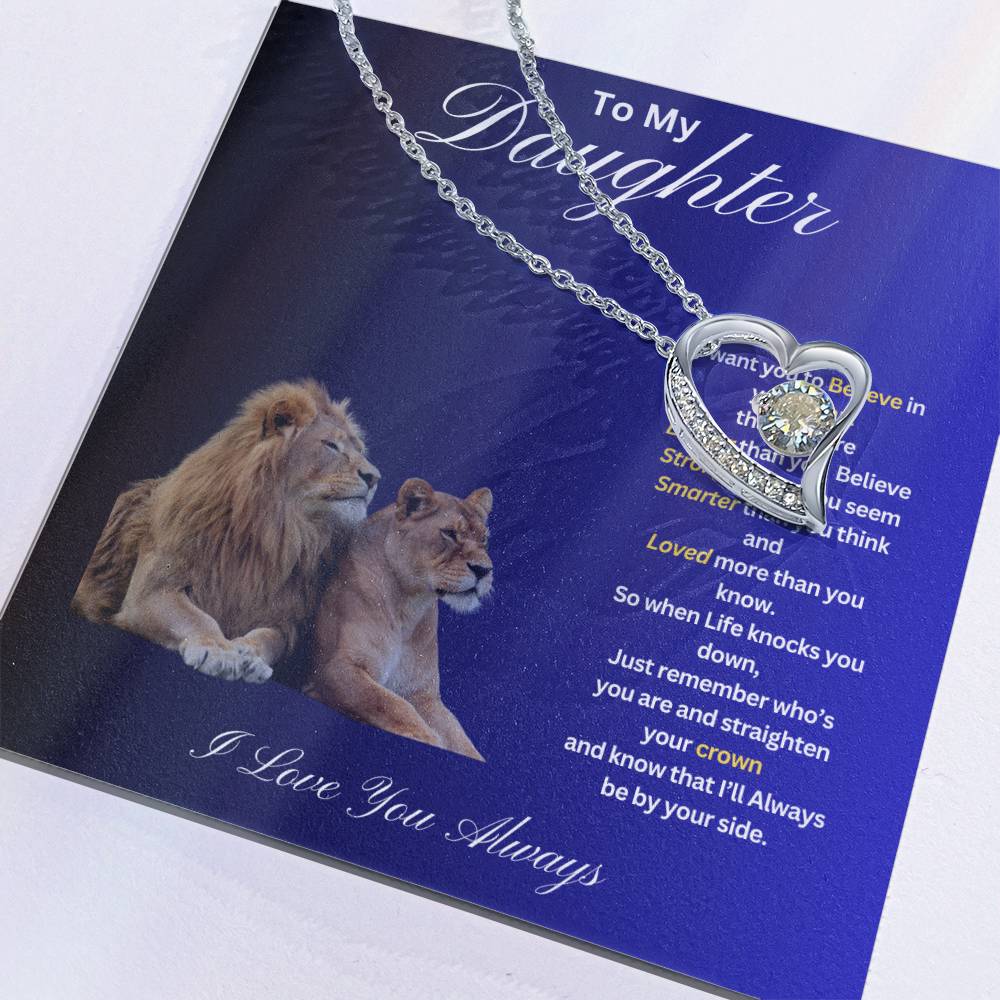 Daughter Forever Love Necklace