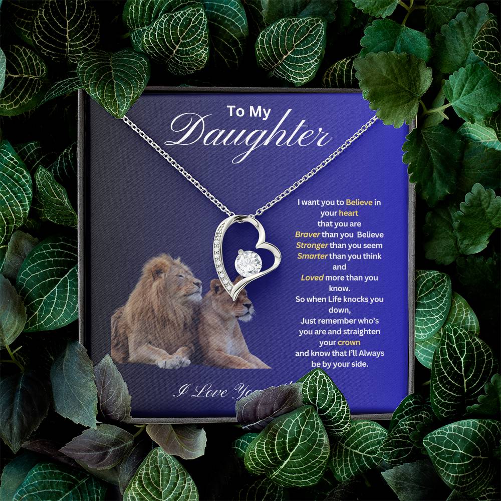 Daughter Forever Love Necklace