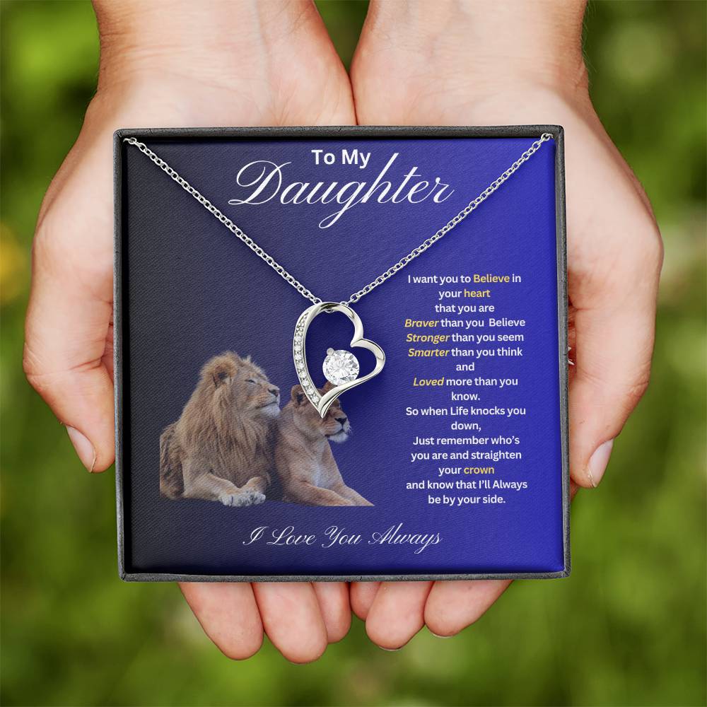 Daughter Forever Love Necklace