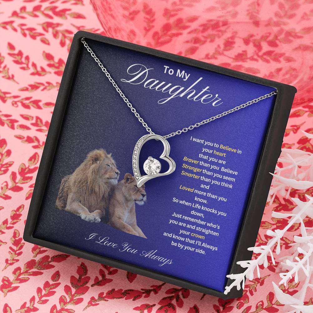 Daughter Forever Love Necklace