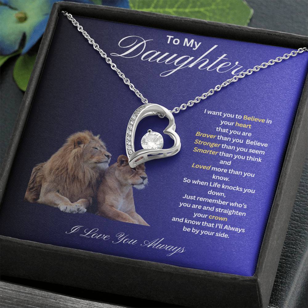 Daughter Forever Love Necklace