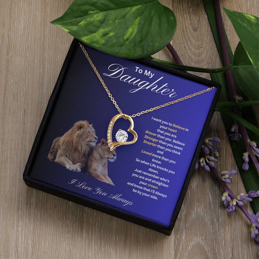 Daughter Forever Love Necklace