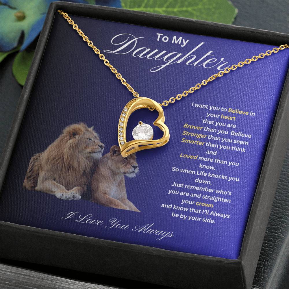 Daughter Forever Love Necklace