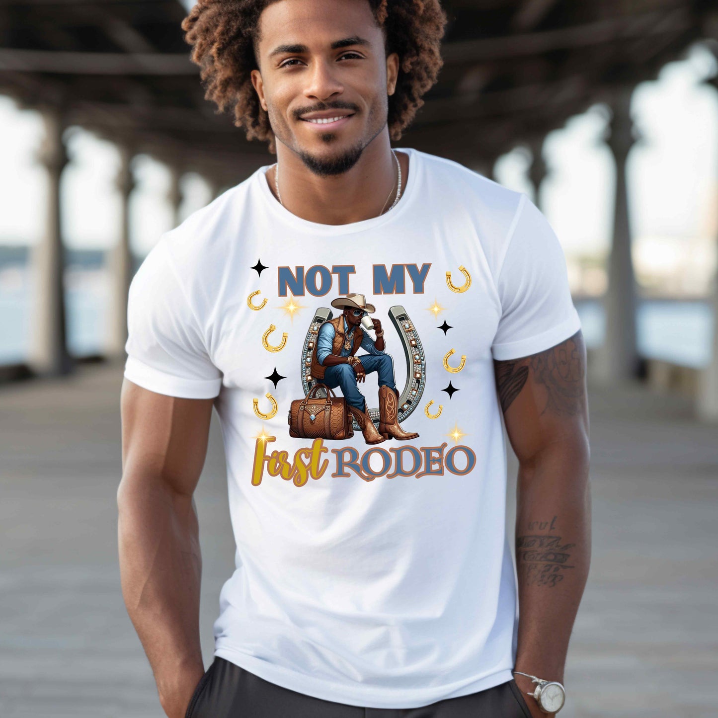 Not My Last Rodeo Graphic Humorous T-Shirt