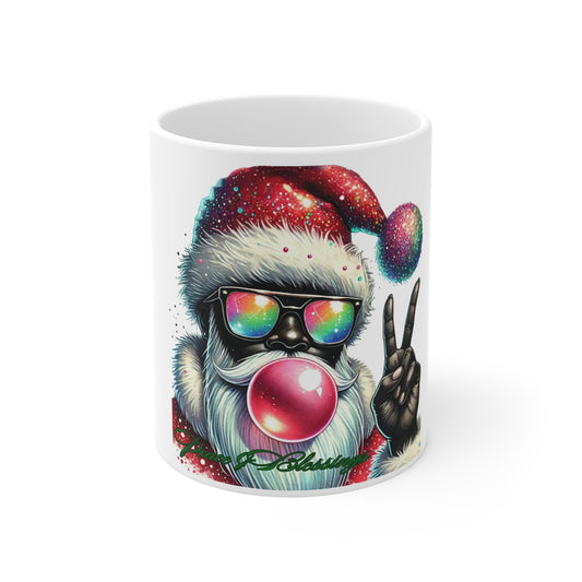 Cool Santa Christmas Mug 11oz