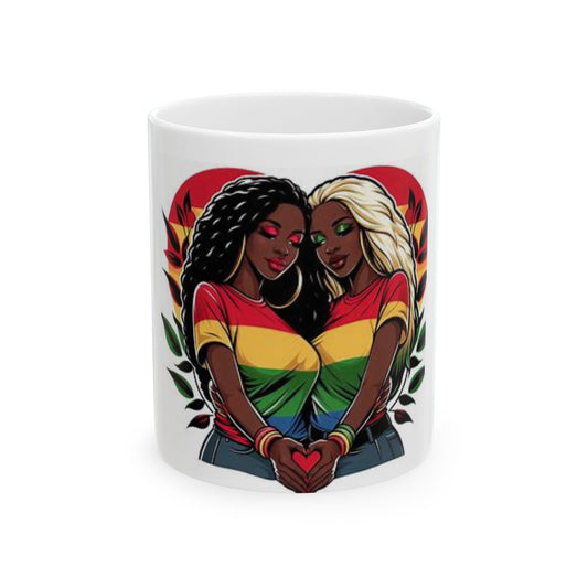 Mug - Sisters Love Ceramic Mug (11oz)