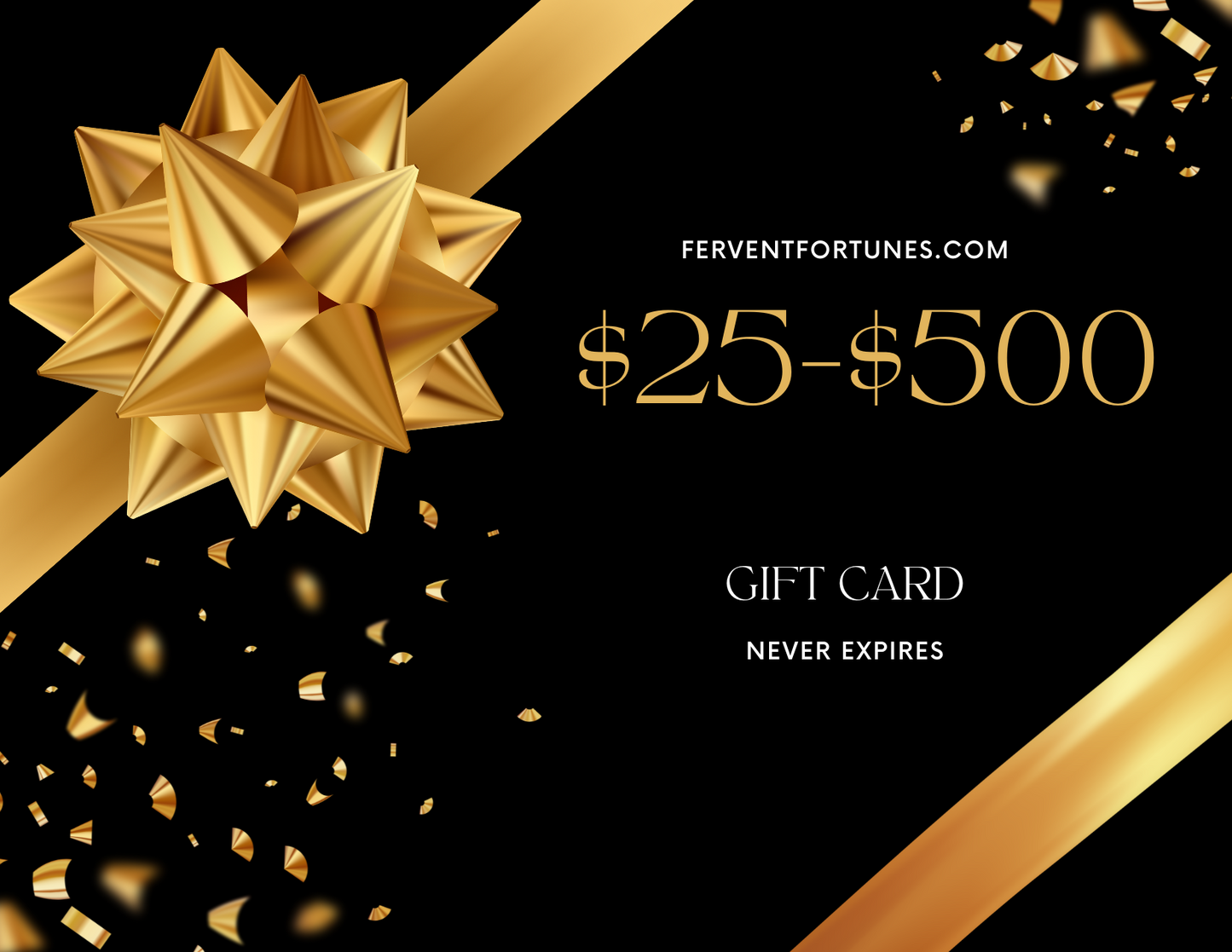 Fervent Fortunes  Digital Gift Card