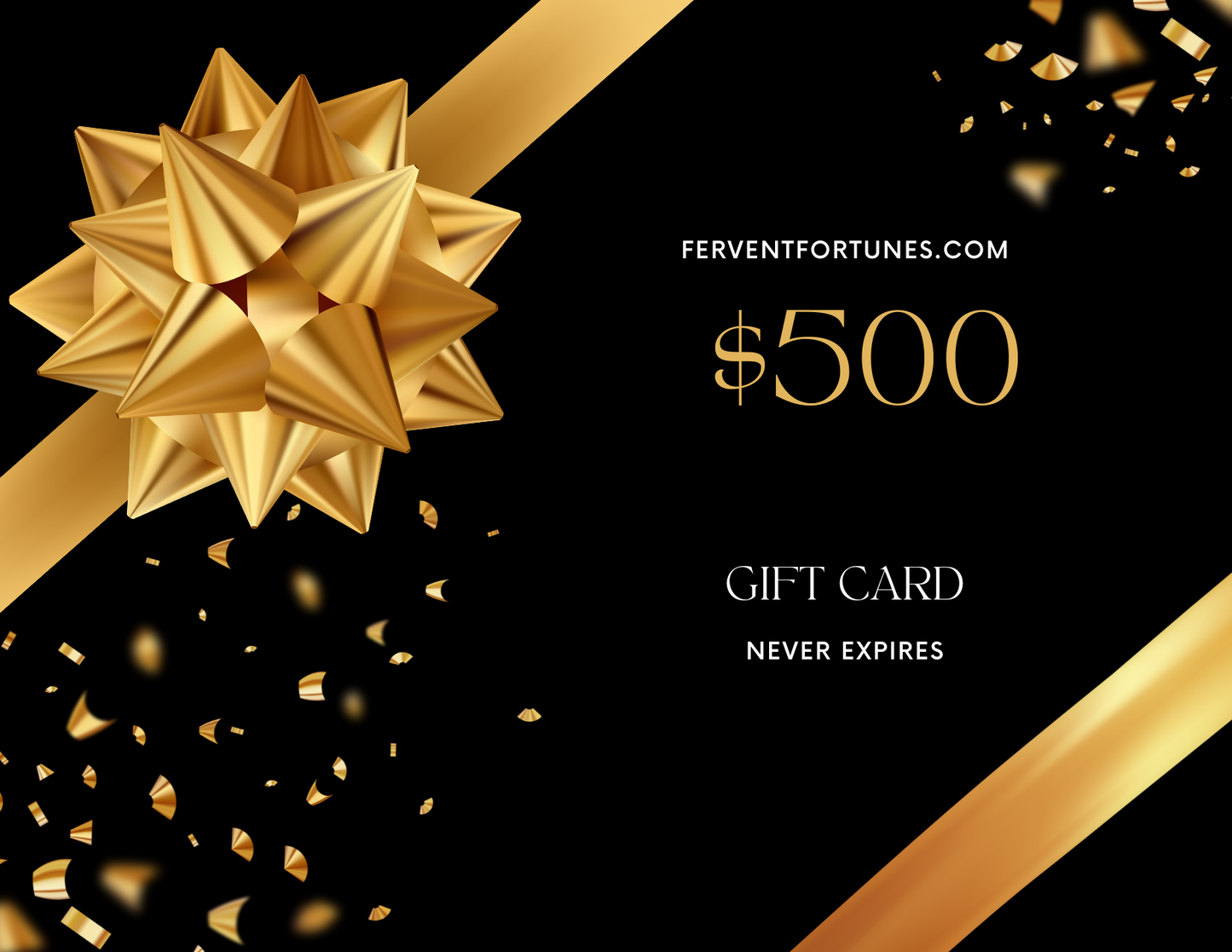 Fervent Fortunes  Digital Gift Card