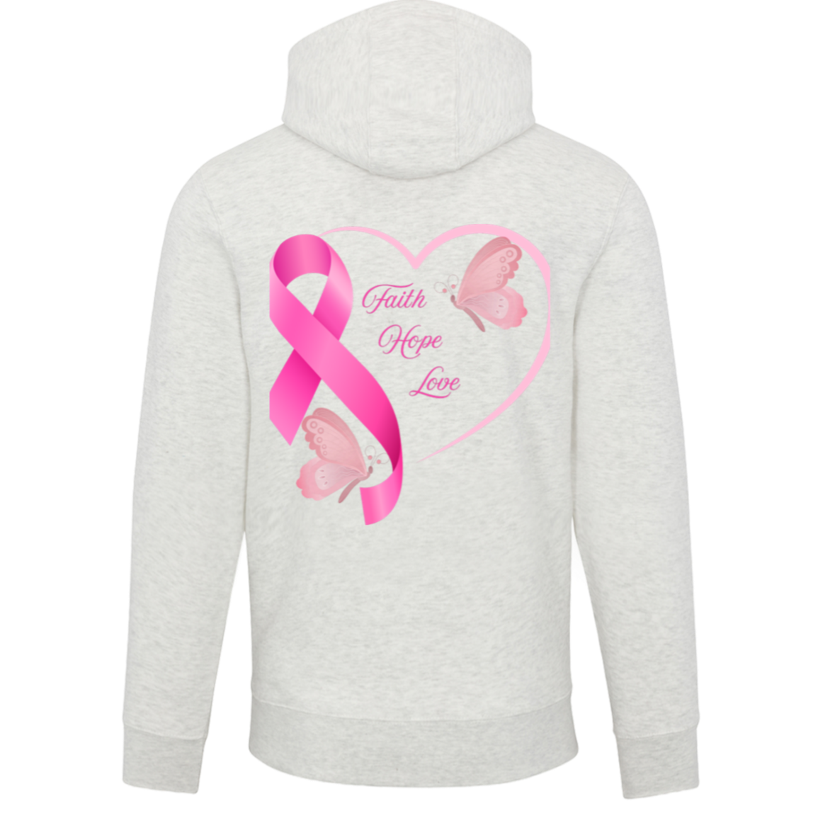 Faith/Hope/Love  Cancer Awareness  Hoodie