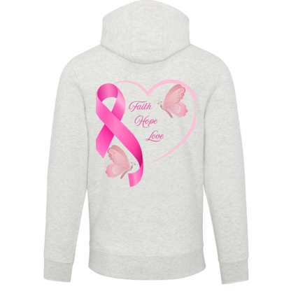 Faith/Hope/Love  Cancer Awareness  Hoodie