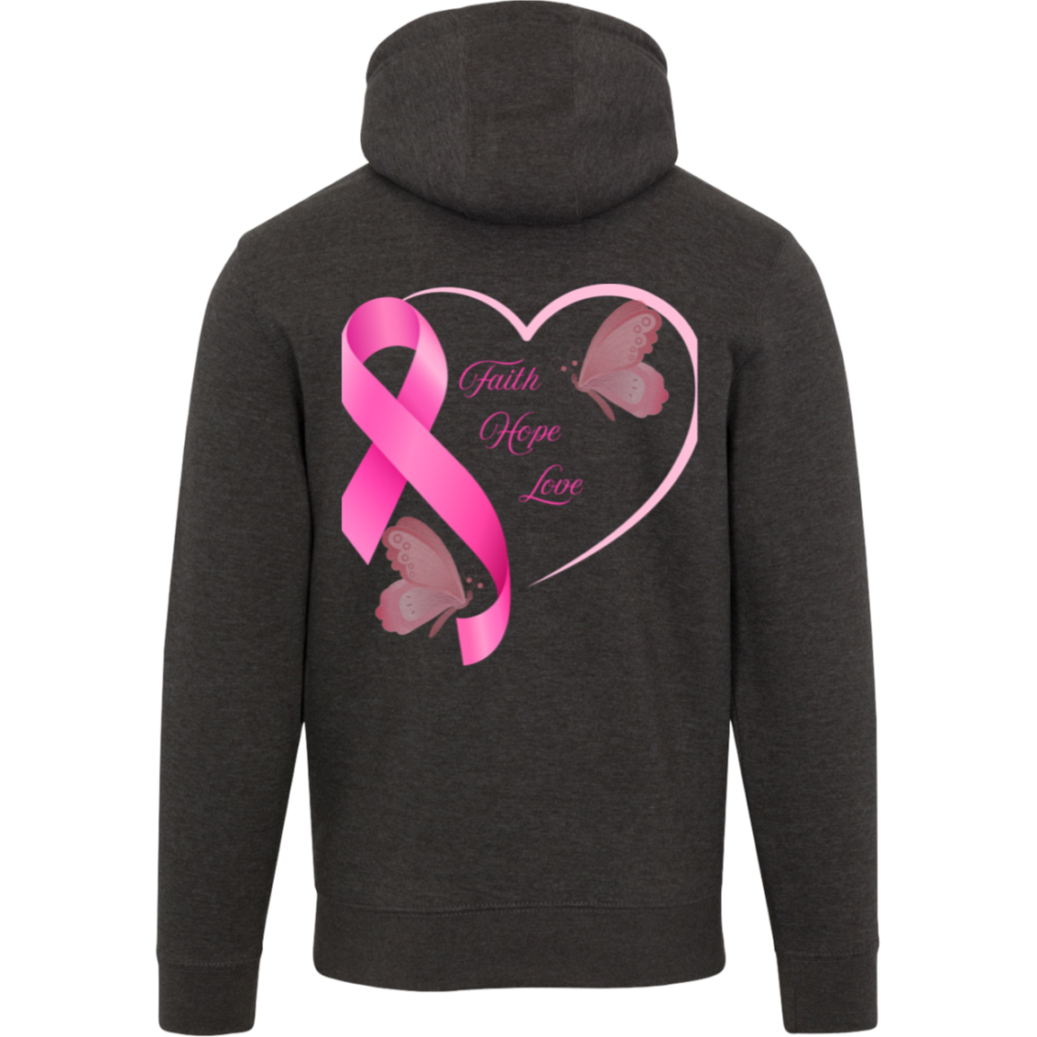 Faith/Hope/Love  Cancer Awareness  Hoodie