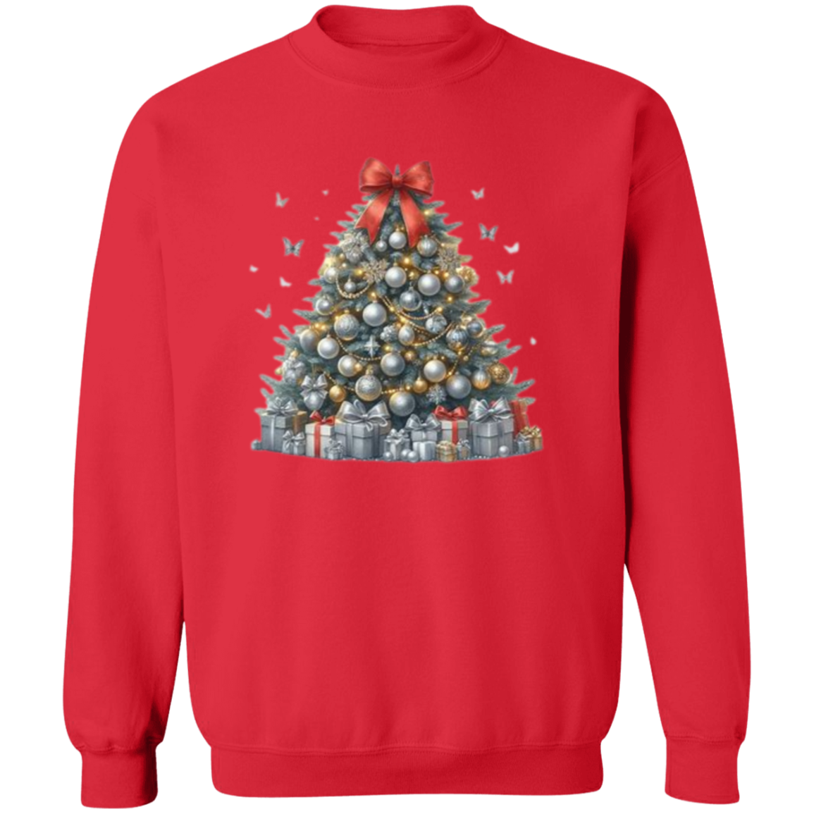 Christmas Tree  Pullover Sweatshirt