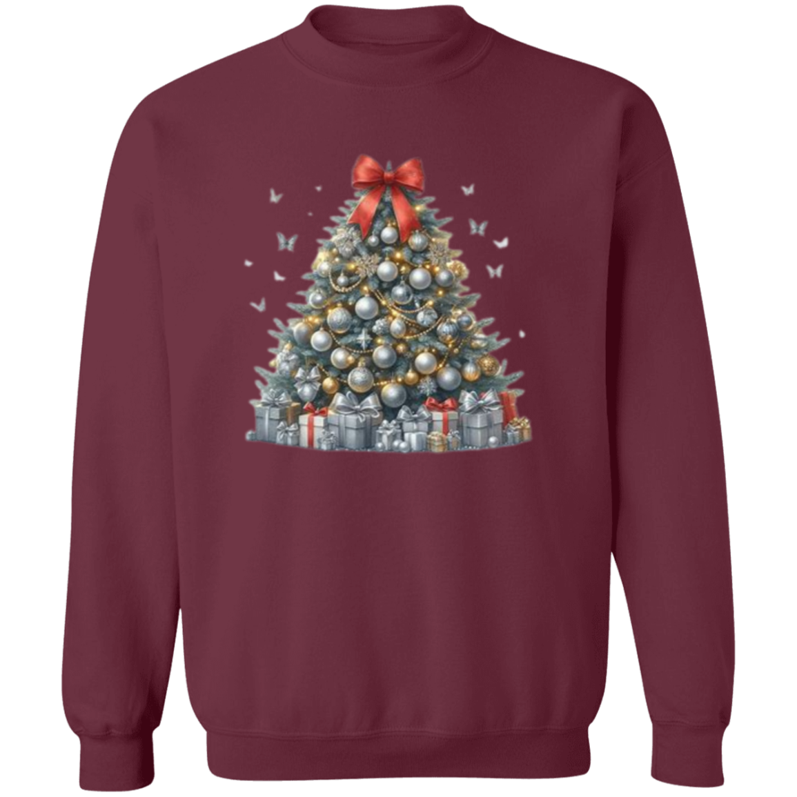 Christmas Tree  Pullover Sweatshirt