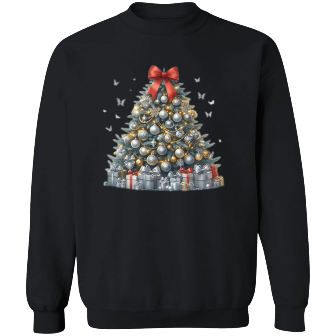 Christmas Tree  Pullover Sweatshirt