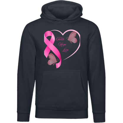 Faith/Hope/Love  Cancer Awareness  Hoodie