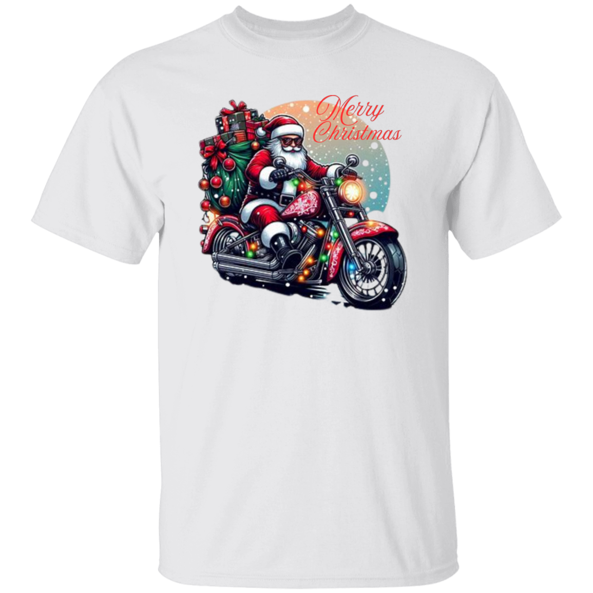 Motorcycle Santa T-Shirt