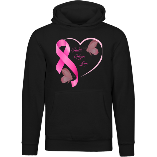 Faith/Hope/Love  Cancer Awareness  Hoodie