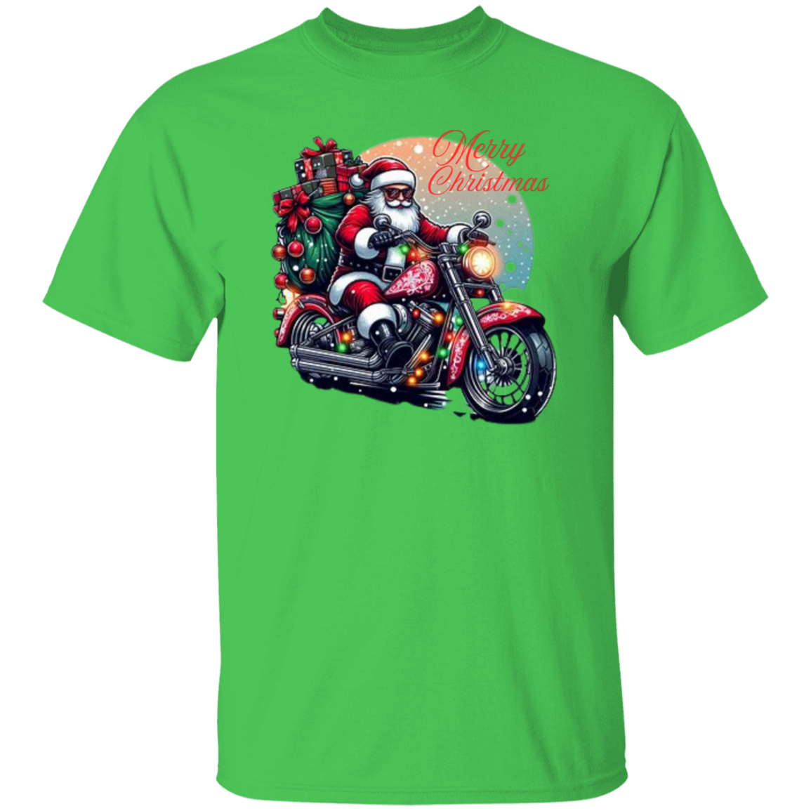 Motorcycle Santa T-Shirt