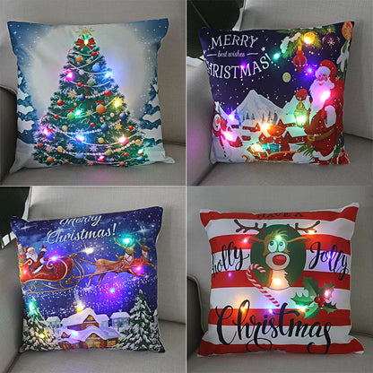 Decorative LED light-up Pillowcase