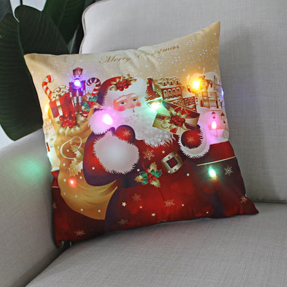 Decorative LED light-up Pillowcase