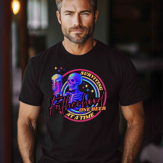 Surviving Fatherhood Funny T-Shirt