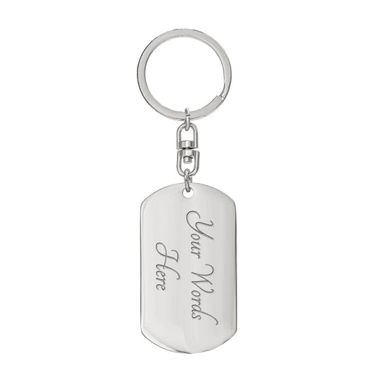 To My Son | Dog Tag/Keychain