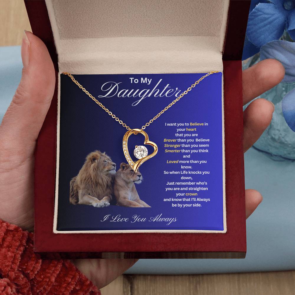 Daughter Forever Love Necklace
